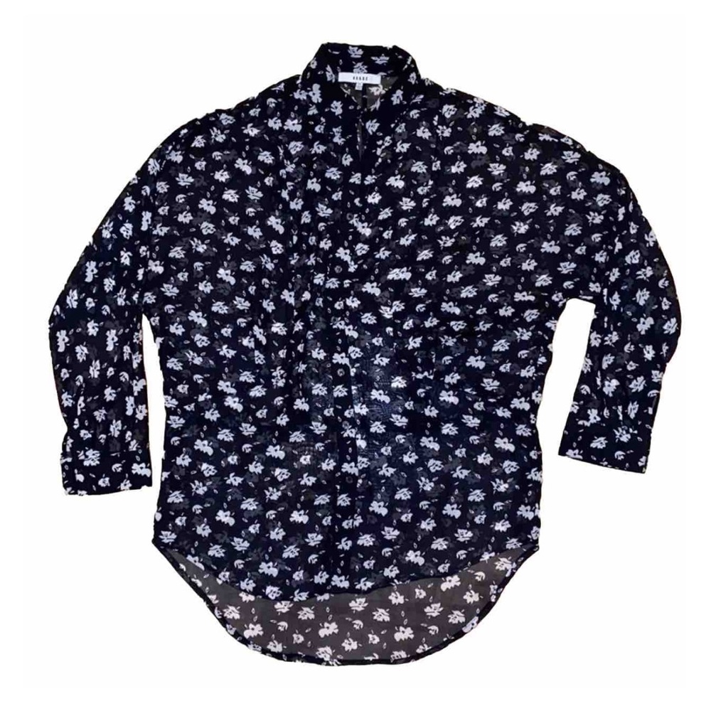 RO & DE Women’s Chiffon Long Sleeve Blouse Top Size XS PreOwned